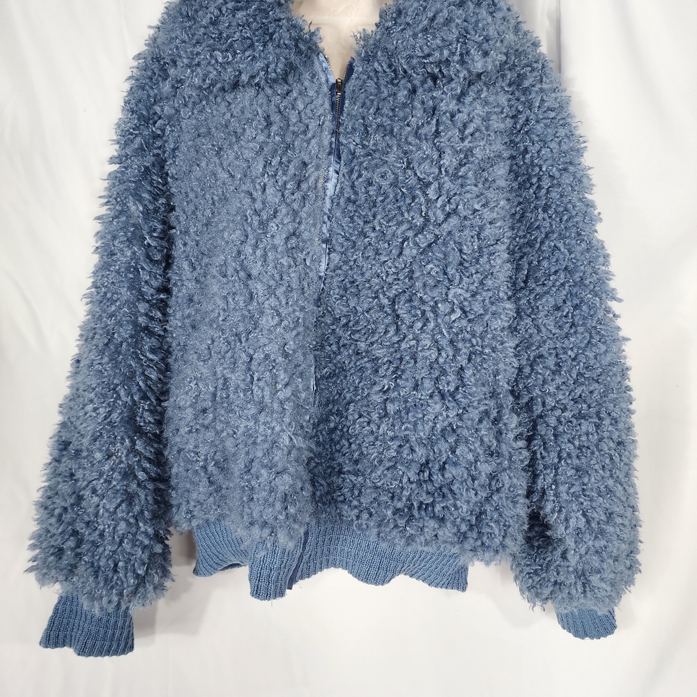 Wild Fable Blue Teddy Jacket